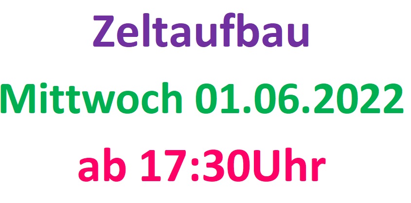 Zeltaufbau 1